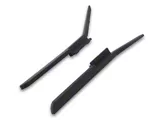 Door Panel Armrests Black (84-89 Corvette C4)