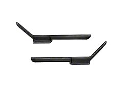 1984-1989 Corvette Door Panel Armrests Black