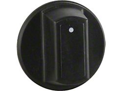 Heater/Air Fan Speed Knob, With Steel Clip, 1984-1989