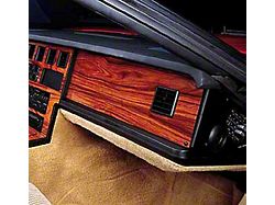 1984-1989 Corvette Passenger Side Dash Insert Rosewood