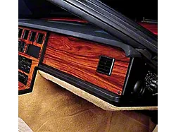 1984-1989 Corvette Passenger Side Dash Insert Rosewood