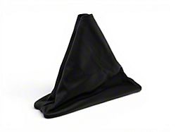 Automatic Shifter Boot; Black Leather (84-89 Corvette C4)