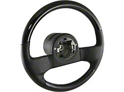 1984-1989 Corvette Steering Wheel Blackwood and Leather 