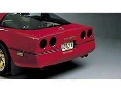 1984-1990 Corvette Black-Out Light Kit Rear Smoke Gray 