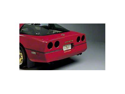 1984-1990 Corvette Black-Out Light Kit Rear Smoke Gray