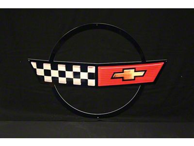 1984-1990 Corvette Metal Sign