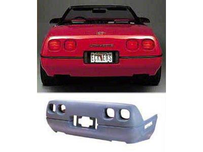 1984-1990 Corvette Rear Bumper Fiberglass ZR1 Style