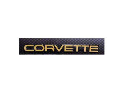 1984-1990 Corvette Rear Emblem ABS Gold