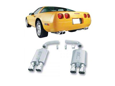 1984-1991 Corvette Borla Rear Section Exhaust Touring