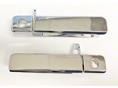 Corvette Outside Door Handles,Chrome, 1984-1996