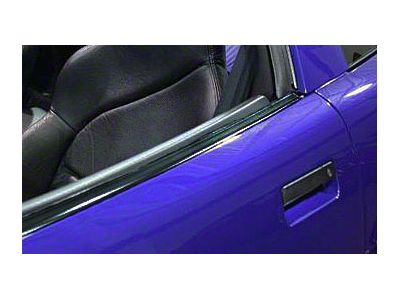 Door Panel Outer Window Seal; Driver Side (84-96 Corvette C3)