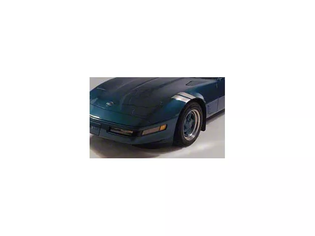 1984-1996 Corvette Dual Fender Accent Stripes Front Silver