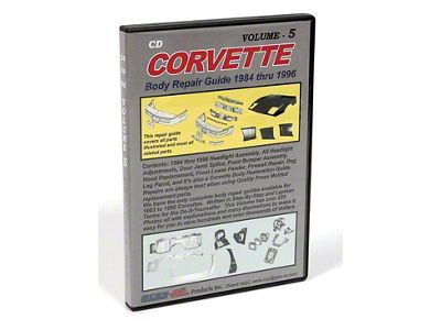 DVD, Body Repair Guide, Volume 5, 1984-1996