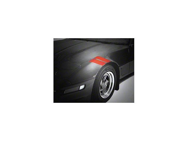 Fender Accent Stripes, Front, Red, 1984-1996