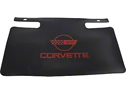 1984-1996 Corvette Gas Filler Paint Protector With Red Emblem 