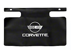 1984-1996 Corvette Gas Filler Paint Protector With Silver Emblem 