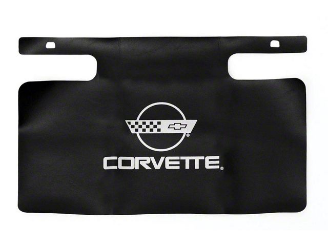 1984-1996 Corvette Gas Filler Paint Protector With Silver Emblem
