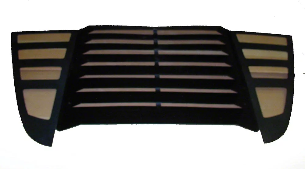 Ecklers Aluminum Rear Window Louvers (8496 Corvette C4 Coupe)