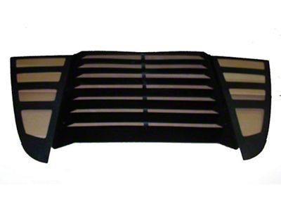 Aluminum Rear Window Louvers (84-96 Corvette C4 Coupe)