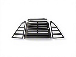 Aluminum Rear Window Louvers (84-96 Corvette C4 Coupe)