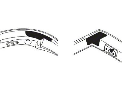 Roof Panel Squeak, Anti-Rattle Eliminator, 1984-1996