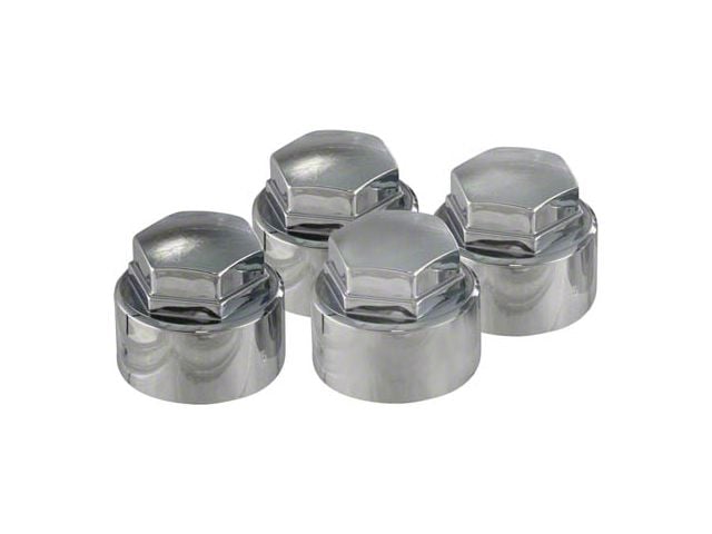 1984-1996 Corvette Wheel Lock Caps McGard Chrome