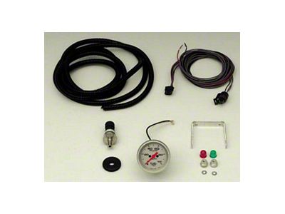 Auto Meter Ultra-Lite Series 2-1/16-Inch Fuel Pressure Gauge; 0-100 PSI; Digital Stepper Motor