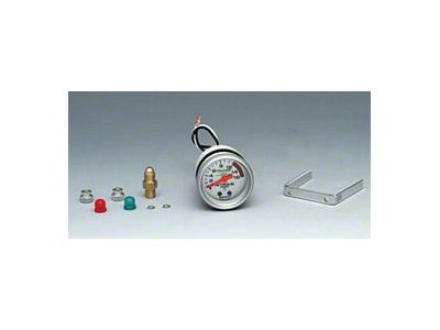 Auto Meter Ultra-Lite Series 2-1/16-Inch Nitrous Pressure Gauge; 0-1600 PSI; Mechanical