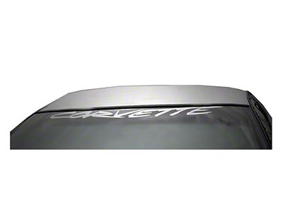 OPR 1984-2004 Corvette Windshield Decal White