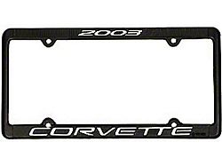 1984-2006 Corvette Year License Frame