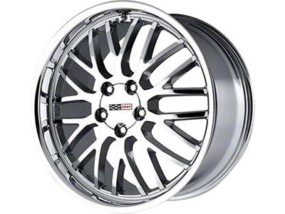 1984-2013 Corvette Cray Wheels Manta 17x9 Chrome 1-Piece Wheel