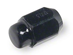 Black Wheel Lug Nut; M12x1.50 (84-96 Corvette C4)