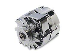 Powermaster Alternator; 140 Amp; Chrome (67-69 Camaro)