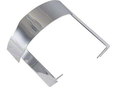 Pulleyshield,A/C Chrome,85-87