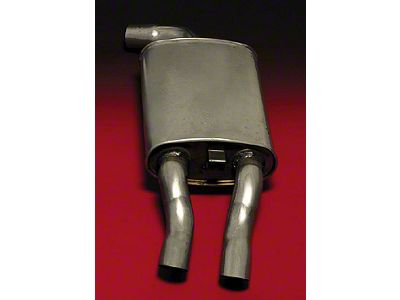 Muffler, Right, Stock Style, Quiet-Flow, Walker, 1985-1990