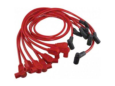 1985-1991 Corvette Spark Plug Wires Livewires With Red Covers