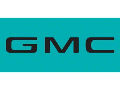 1985-1991 GMC Tailgate Name Decal 1.6 Tall