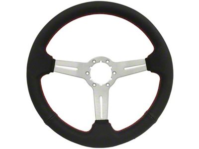 1985 -1992 Camaro IROC S6 Sport Steering Wheel w/Red Stitc