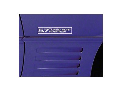 OPR Decal,5.7 TPI Silver