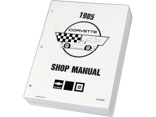 1985 Corvette Service Manual (Sports Coupe)