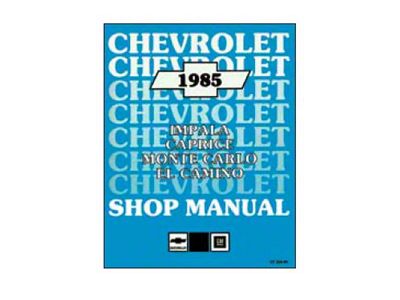 Shop Manual, 1985