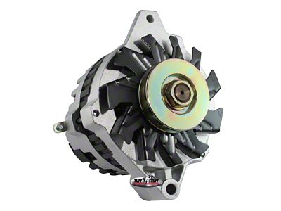 1986-1986 Camaro Alternator; 105 AMP; 1 Wire Or OEM; V Groove Pulley; Factory Cast PLUS+;