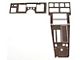 1986-1989 Corvette Dash And Trim Kit For Cars With Automatic Transmission Burlwood
