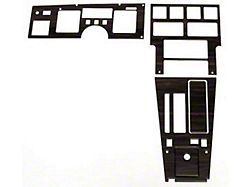 1986-1989 Corvette Dash And Trim Kit For Cars With Automatic Transmission Rosewood