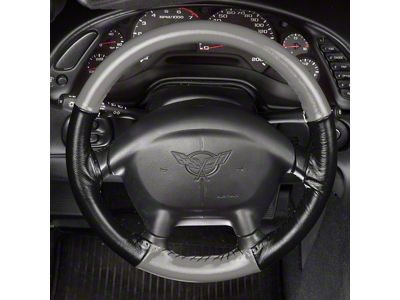 1986-1989 Corvette Two Color Wheelskins Euro-Style Steering Wheel Cover