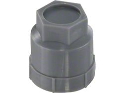 Lug Nut Cap Gray Plastic (86-90 Corvette C4)