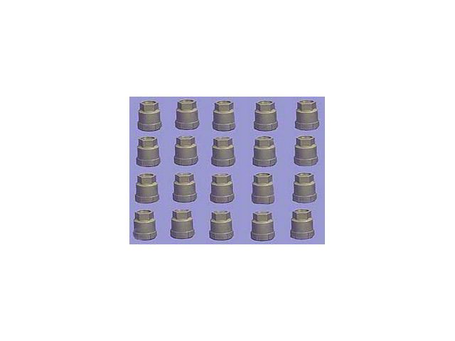 Plastic Lug Nut Caps, Factory Style, Gray, 1986-1990