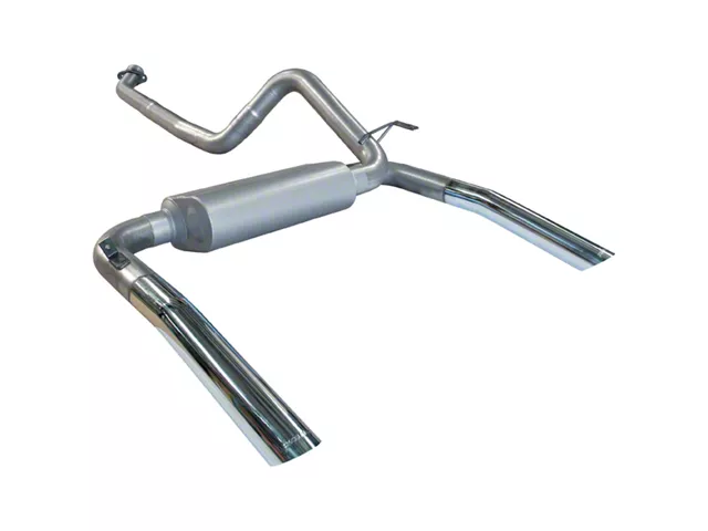 1986-1991 Camaro Flowmaster American Thunder Dual Exhaust, Header Back System, Stainless Steel