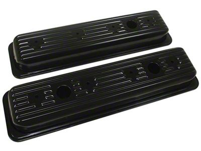 1986-1991 Corvette Black Valve Covers