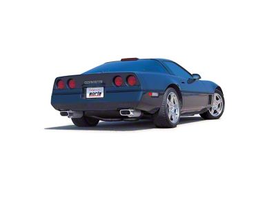 S-Type Cat-Back Exhaust with Polished Tips (86-91 5.7L Corvette C4)